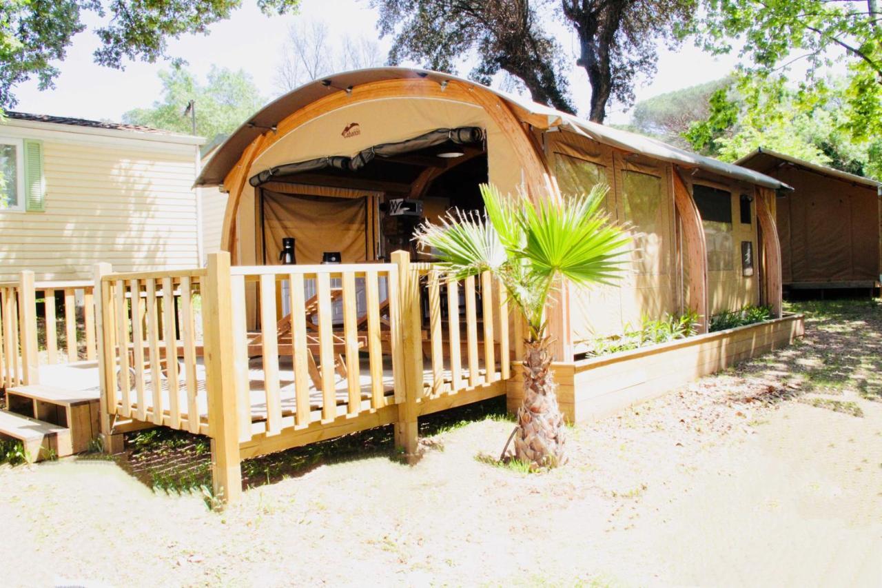 Camping Site De Gorge Vent Fréjus Exteriör bild